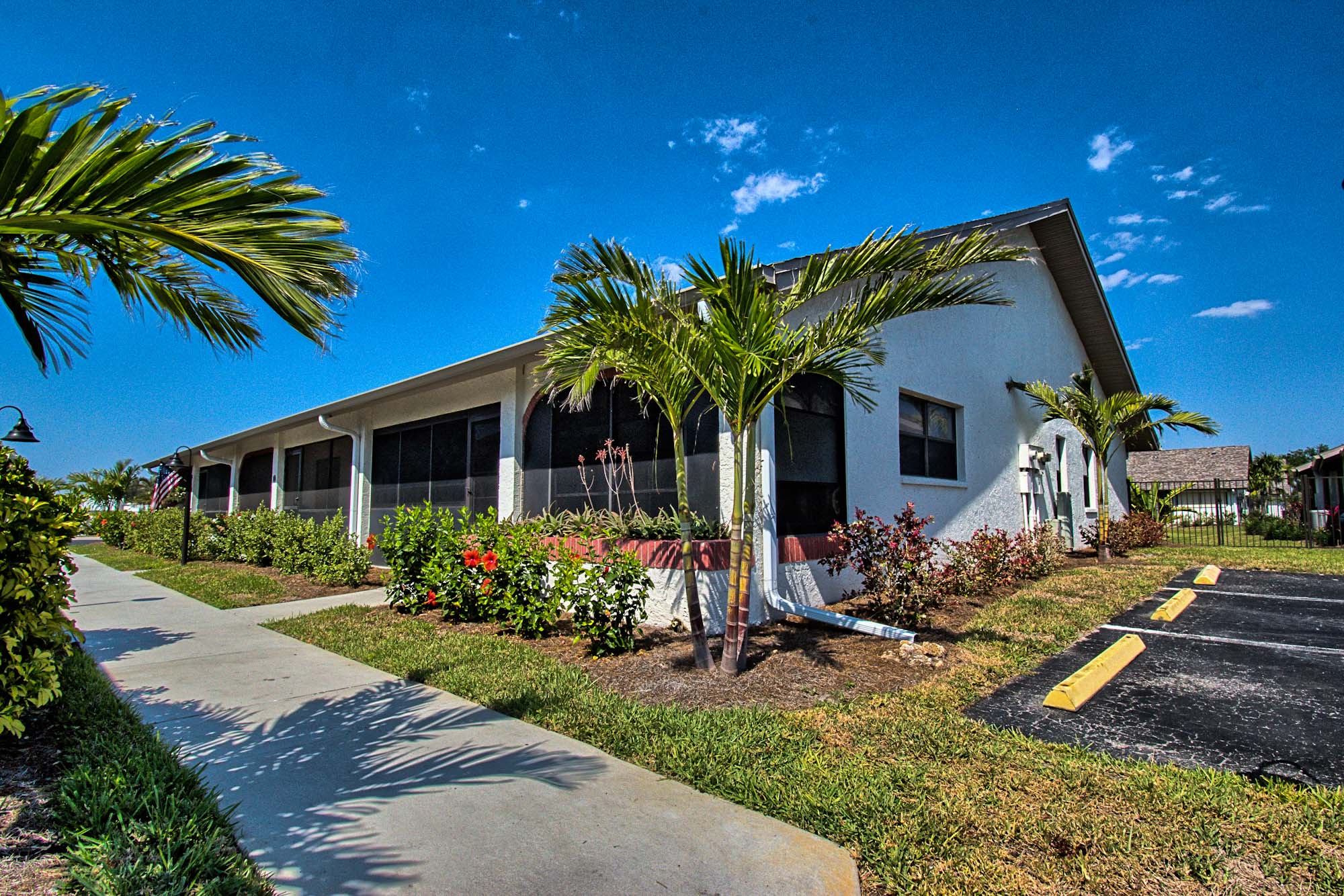 Cinnamon Cove is an established, active gated community in South Fort Myers, known for its lush landscaping and mix of 770 homes, villas, and terraced units.