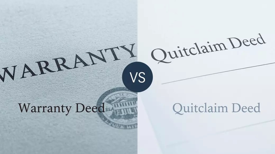Warranty Deed and a Quitclaim Deed